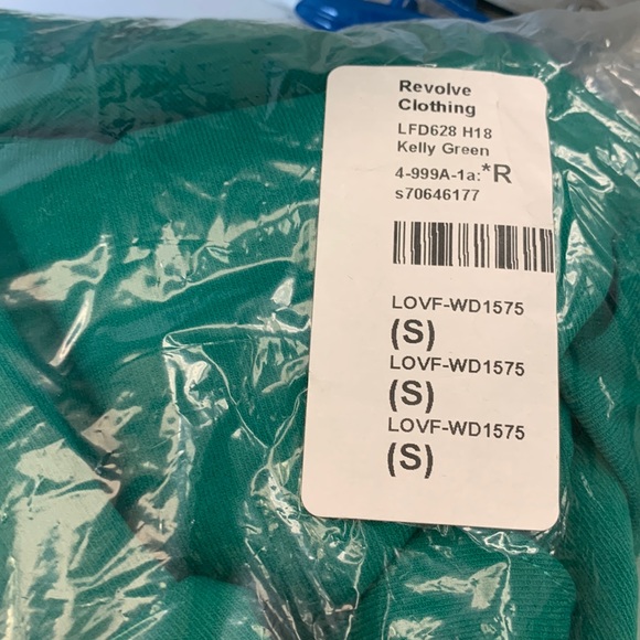 REVOLVE Lovers and Friends Giulia Midi Dress in Kelly Green Size S - Picture 6 of 6